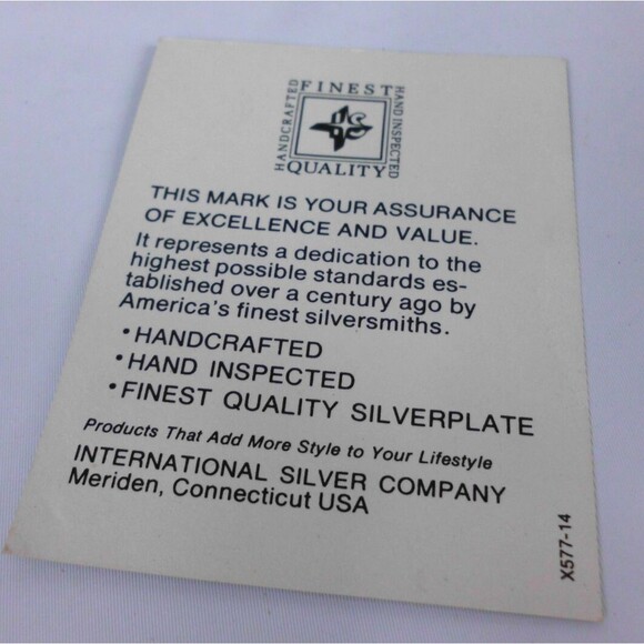 Vintage Empress International Deep Silver 2 Piece Party Set 7 In Tray Spoon Box - Picture 4 of 4